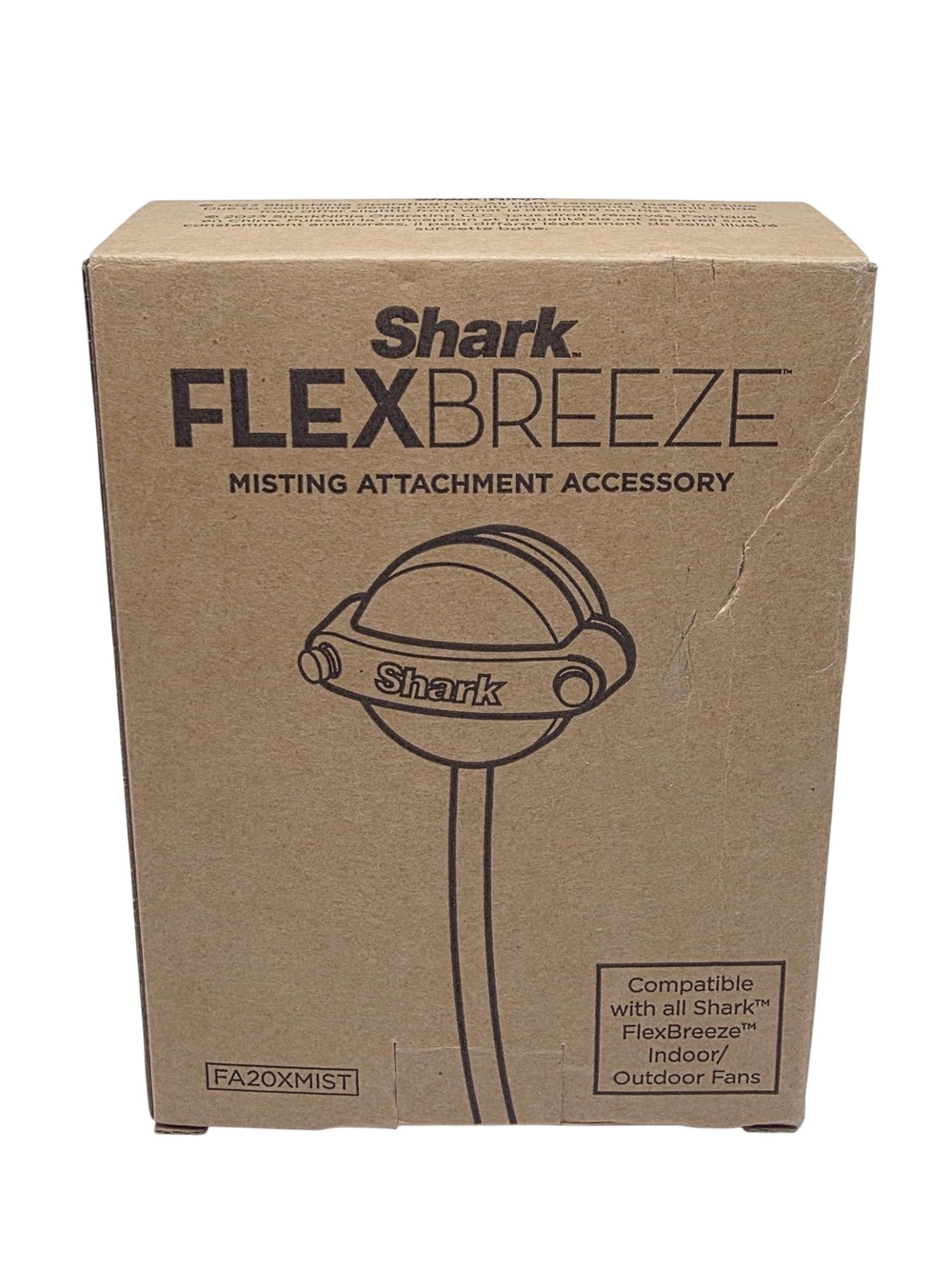 Shark Ninja FA20XMIST FlexBreeze Fan Misting Attachment Instacool H2O Black NEW
